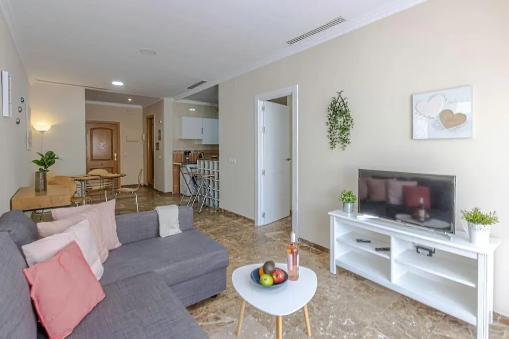 Bright Apt 50 Mt From The Beach Benalmadena Apartment