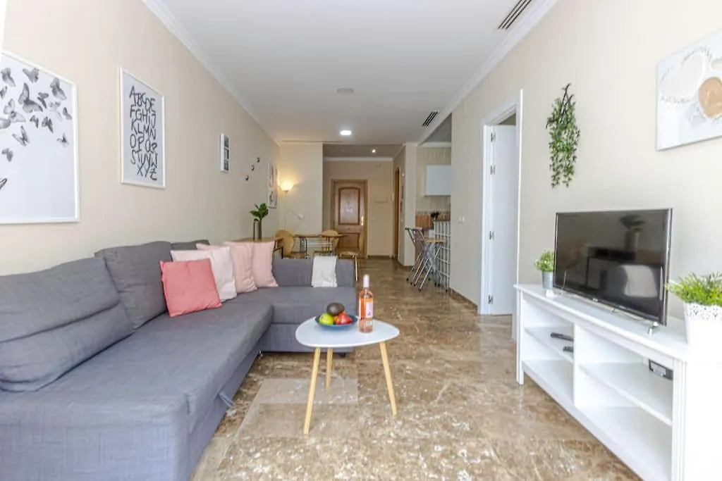 Apartment Bright Apt 50 Mt From The Beach Benalmadena